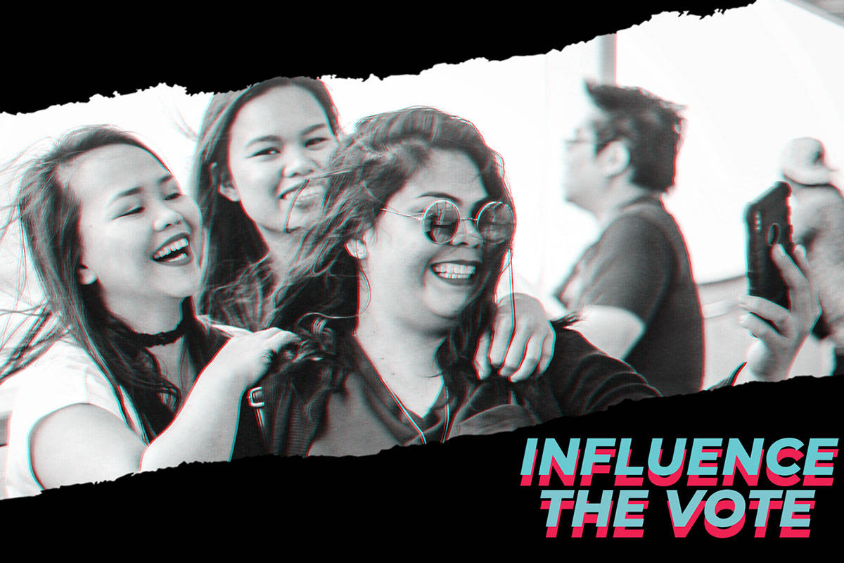 The BC Federation of Students and the Alberta Student Executive Council are seeking to mobilize voters under 35 to participate in the Sep. 20 federal election. (Influence the Vote campaign handout)