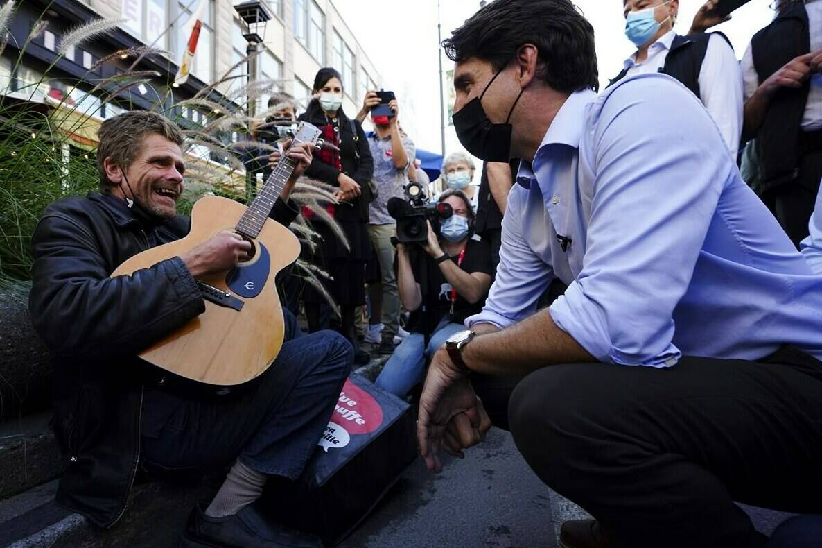 Justin Trudeau and the other leaders are heading into the final weekend of campaigning. (Canadian Press)