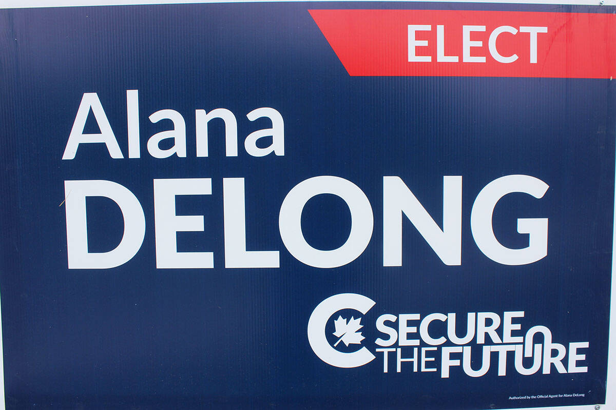 Alana DeLong ran for the Conservative Party in the Cowichan-Malahat-Langford riding. (Photo by Don Bodger)