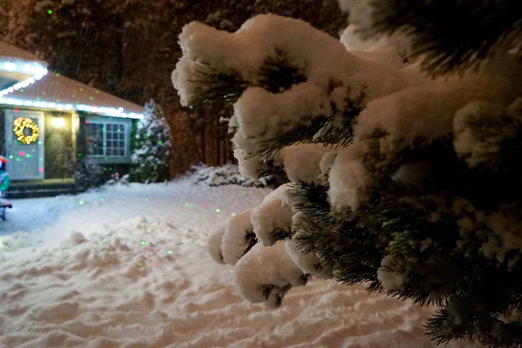 Snow blankets southern half of B.C.