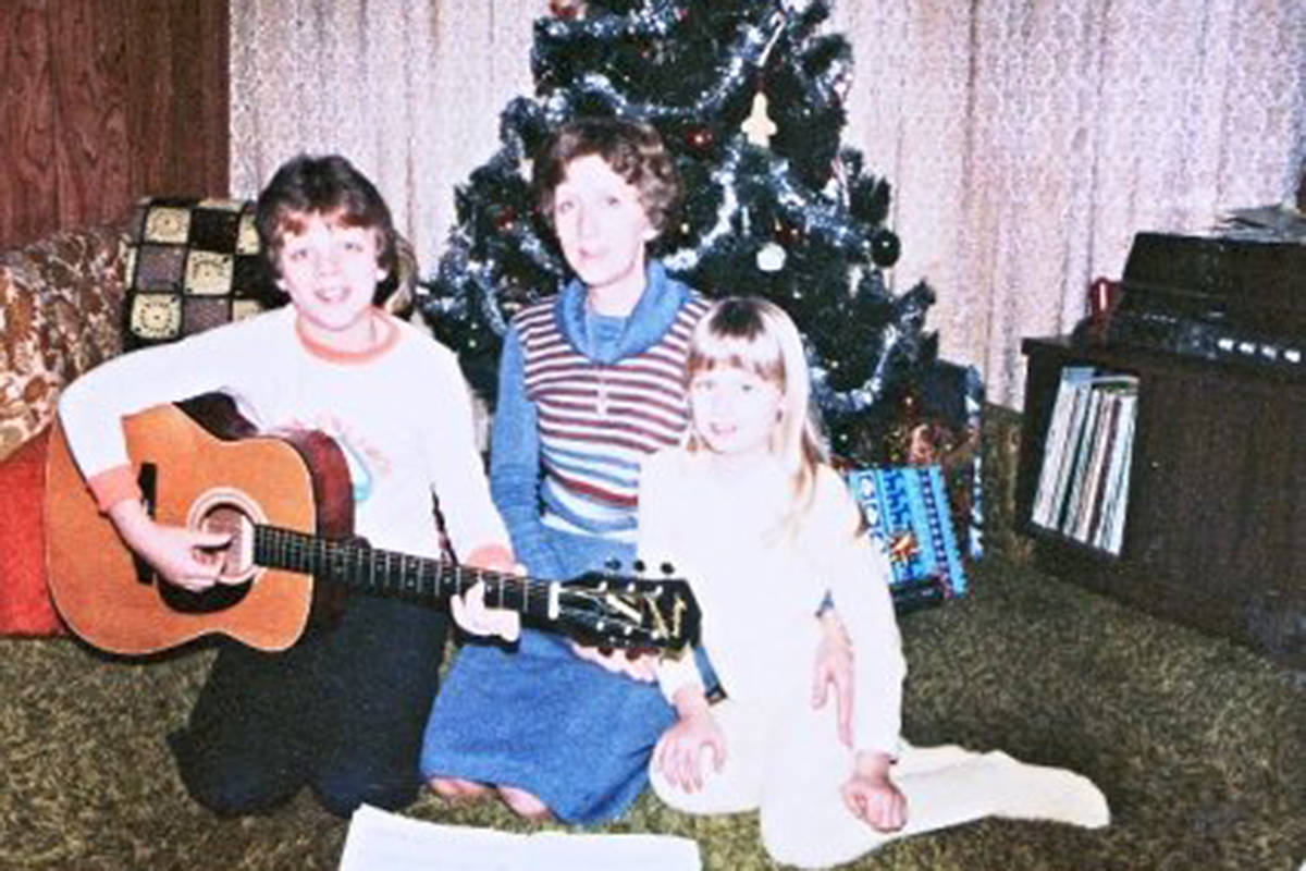 Christmas in the Wolf household, circa late 1970s. (Lee Wolf photo)