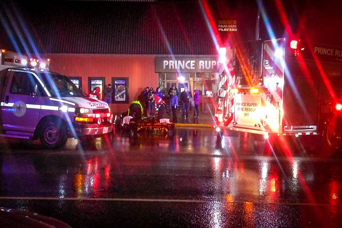 The second pedestrian of 2018 was hit with a vehicle along Second Avenue West. (Ryan Woods photo)