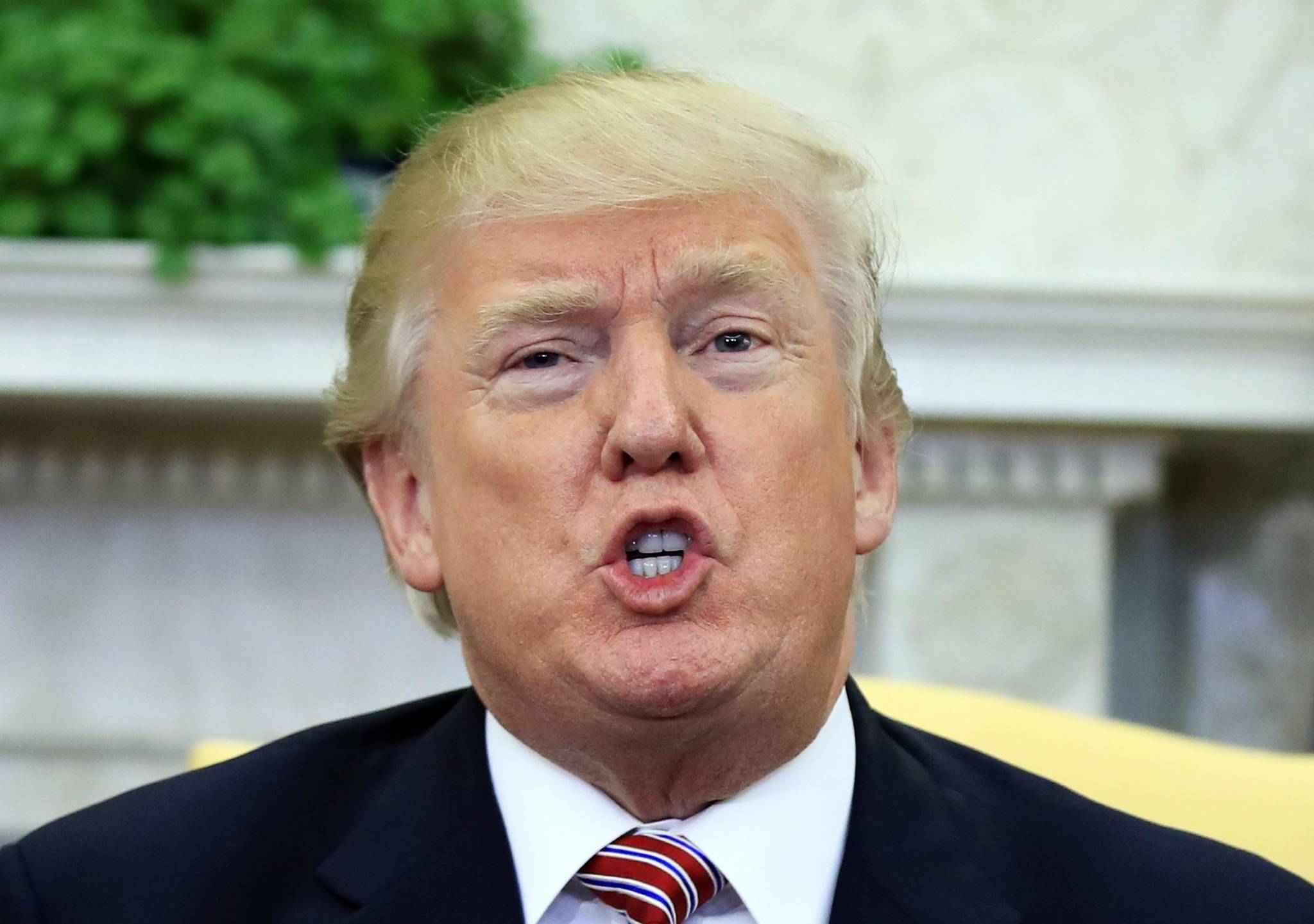 The New Yorker has obtained an eight-page, hand-written account written by a former Playboy Playmate who said she had a nine-month extramarital affair with Donald Trump beginning in 2006. (AP Photo/Manuel Balce Ceneta)