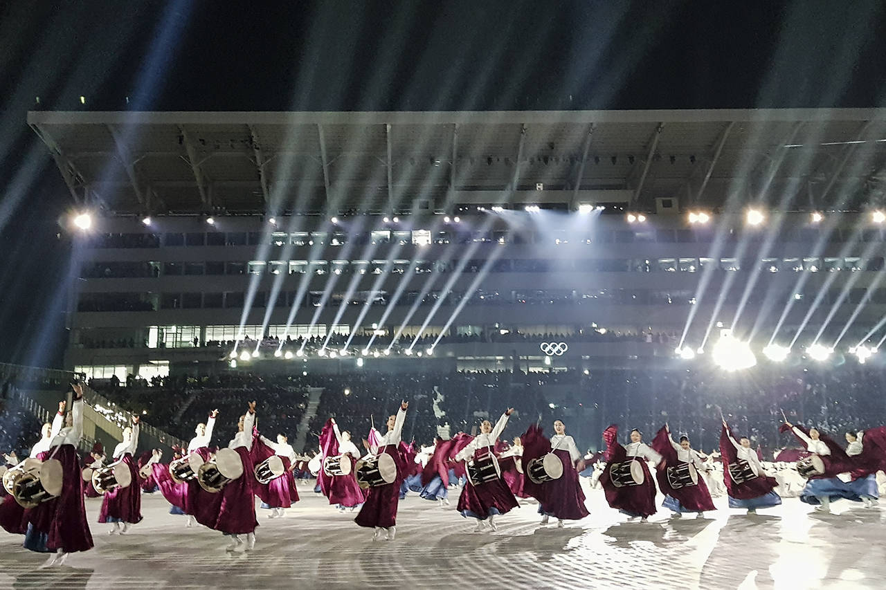 The Opening Ceremonies of the PyeongChang 2018 Winter Olympic Games. (Arnold Lim/Black Press)