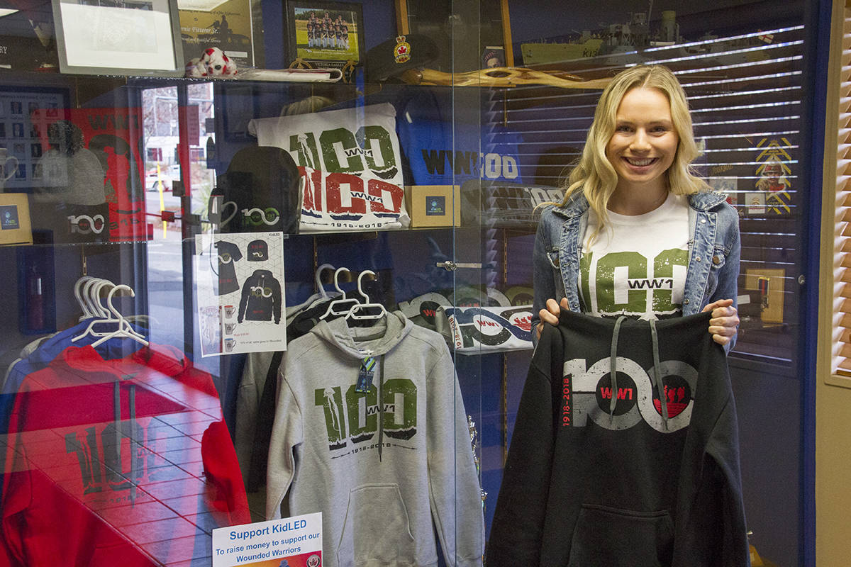 Teens leading charge with WWI clothing campaign
