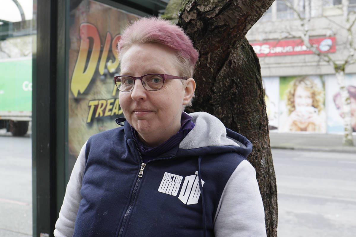 Iris Gray was diagnosed with Asperger’s syndrome around her 35th birthday. Anna James/VICTORIA NEWS