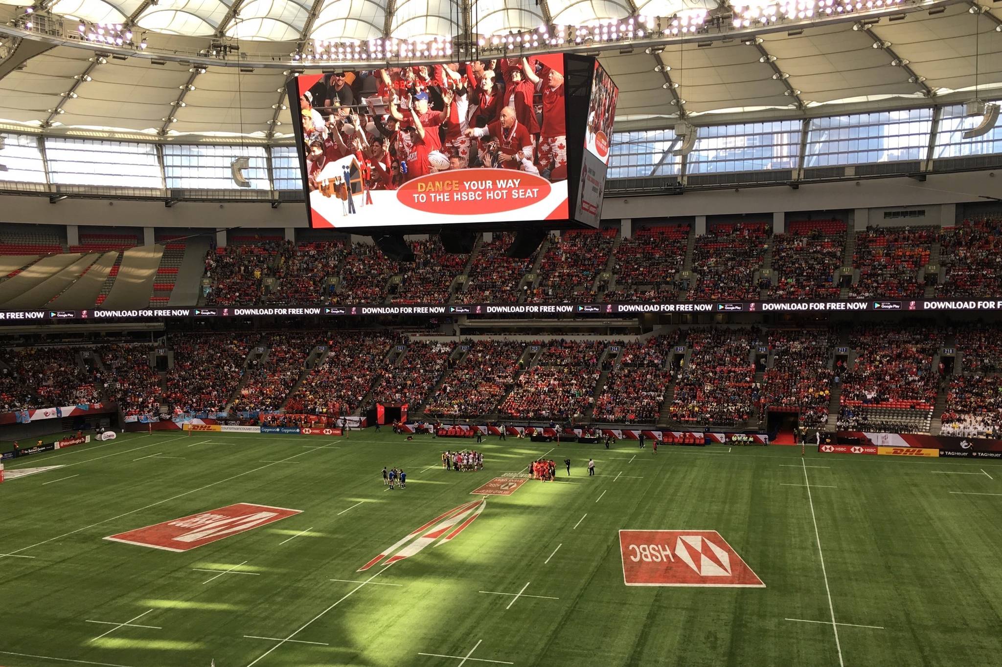 Despite Canada’s placing, Canadian fans showed their full support of the two day tournament