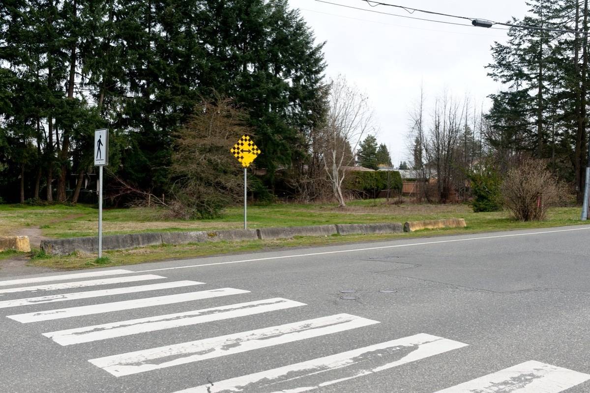 The property at 222 Corfield St. has been set aside for a supportive housing project and shelter in Parksville. — NEWS file photo