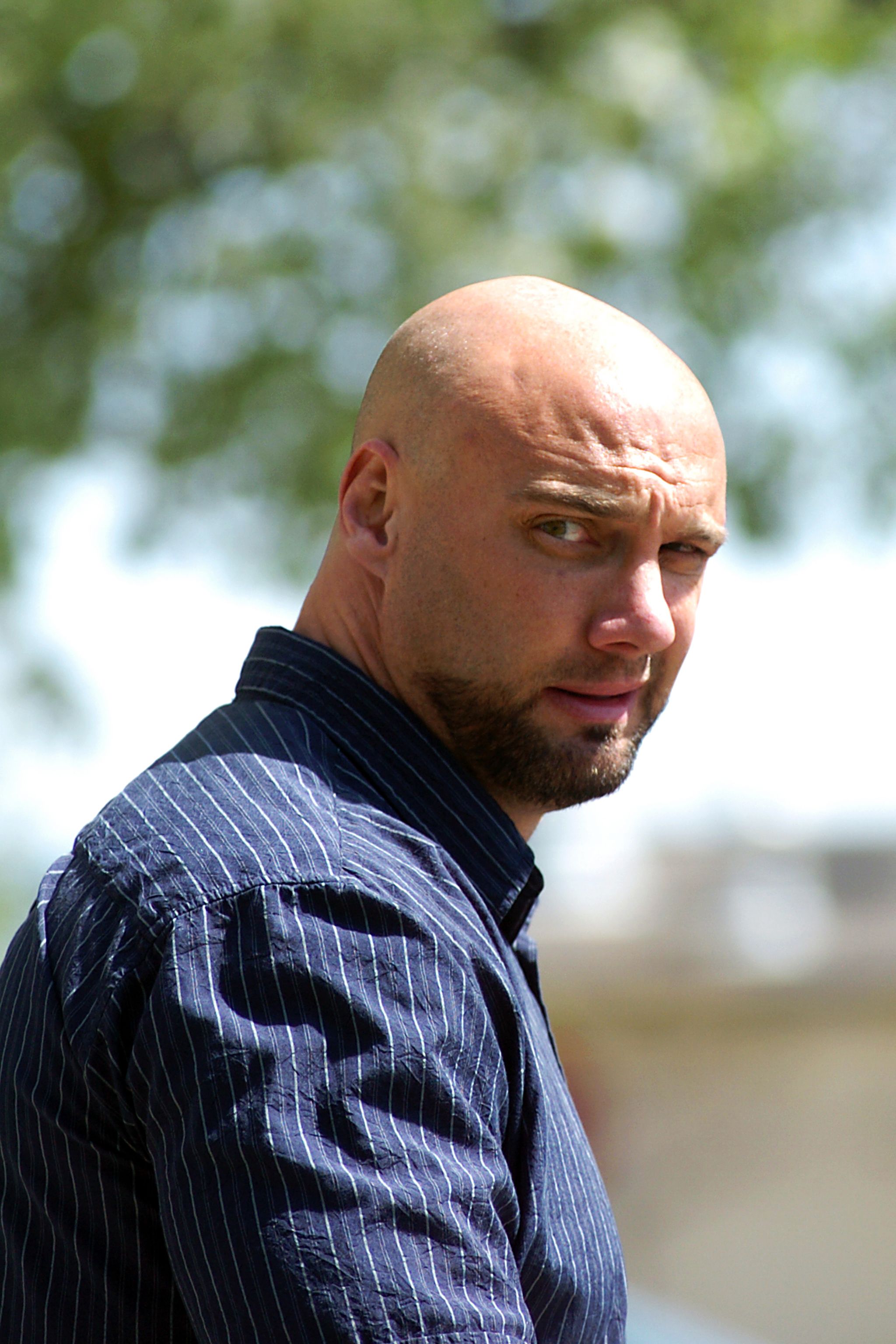 Colin Martin leaves the Kamloops Law Courts during a break in his extradition hearing in May 2014. ~ Kamloops This Week file photo