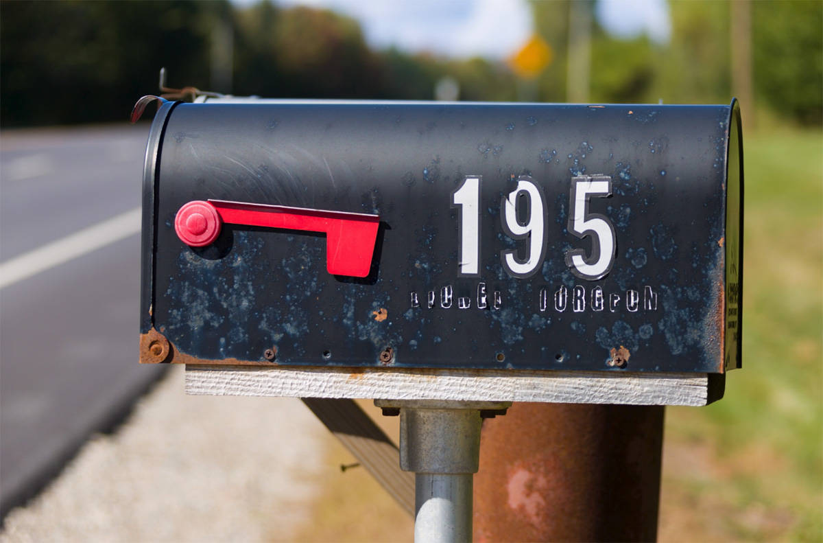 Email scam delivered by snail mail