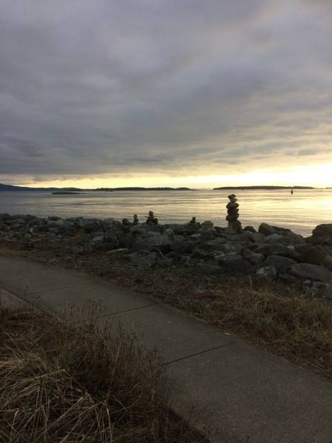Reader photo: Inuksuk family grows at Turkey Head in Oak Bay