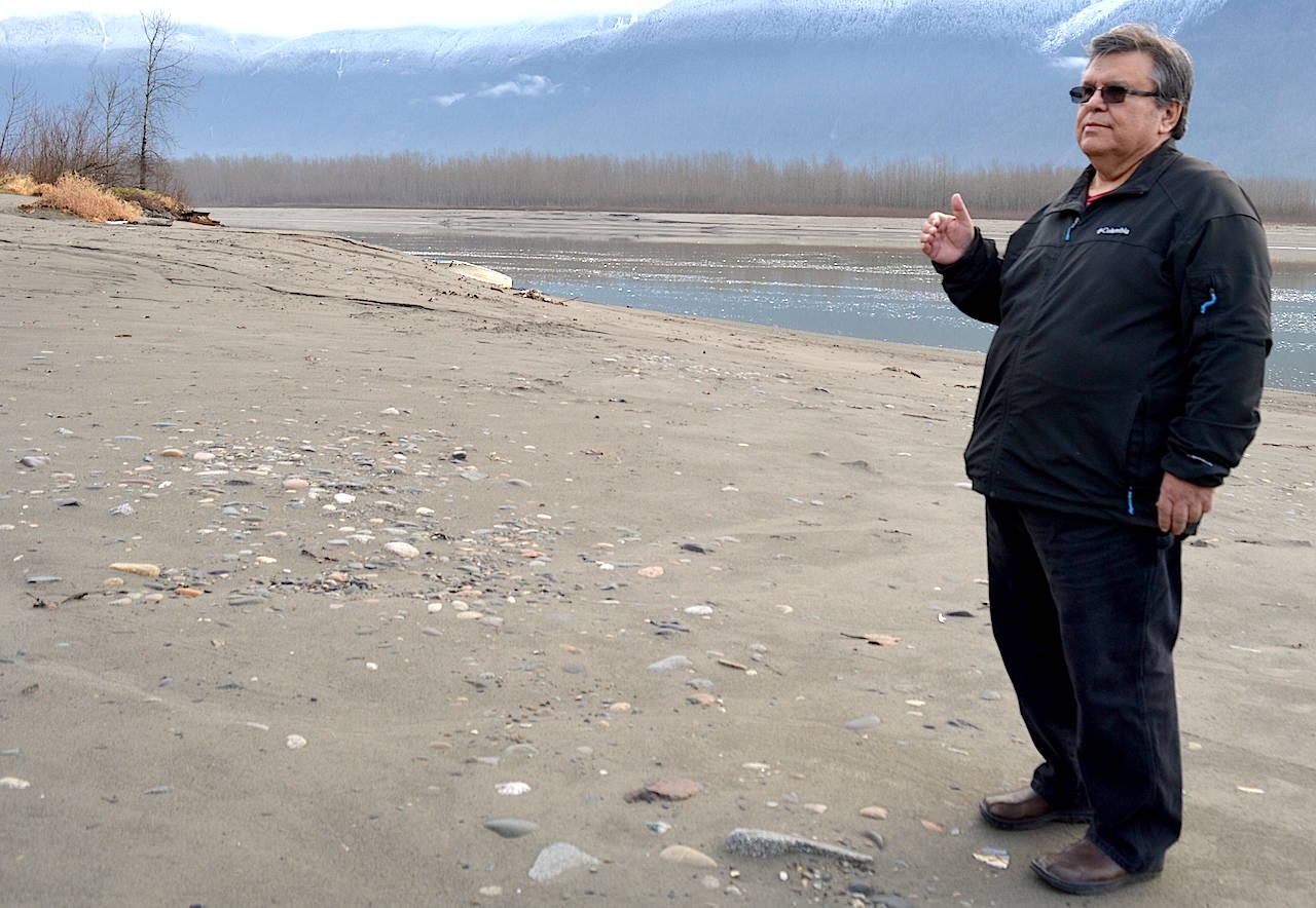 Cheam Chief Ernie Crey of Chilliwack said the economic benefits of TMX could be a form of reconciliation if done right. (Jennifer Feinberg/ Progress File)