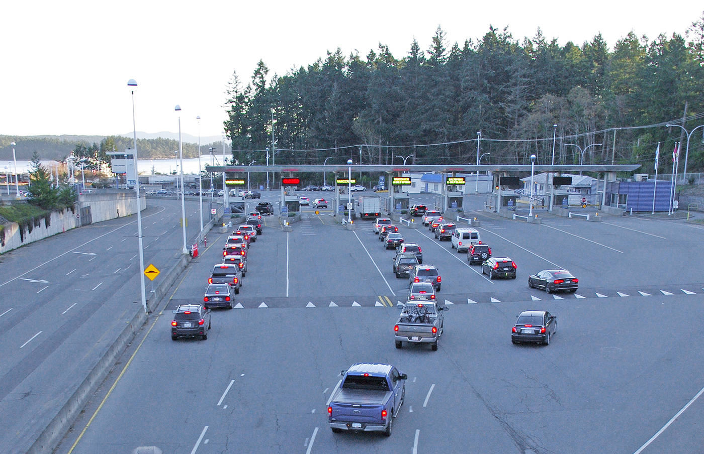 BC Ferries has announced plans for public consultation this spring on plans to upgrade the Swartz Bay terminal in North Saanich. (Steven Heywood/News Staff)