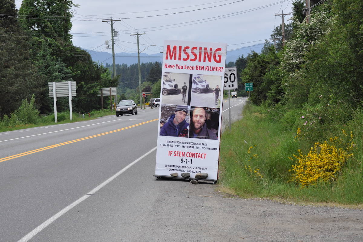 Still no sign of missing father in Cowichan Valley