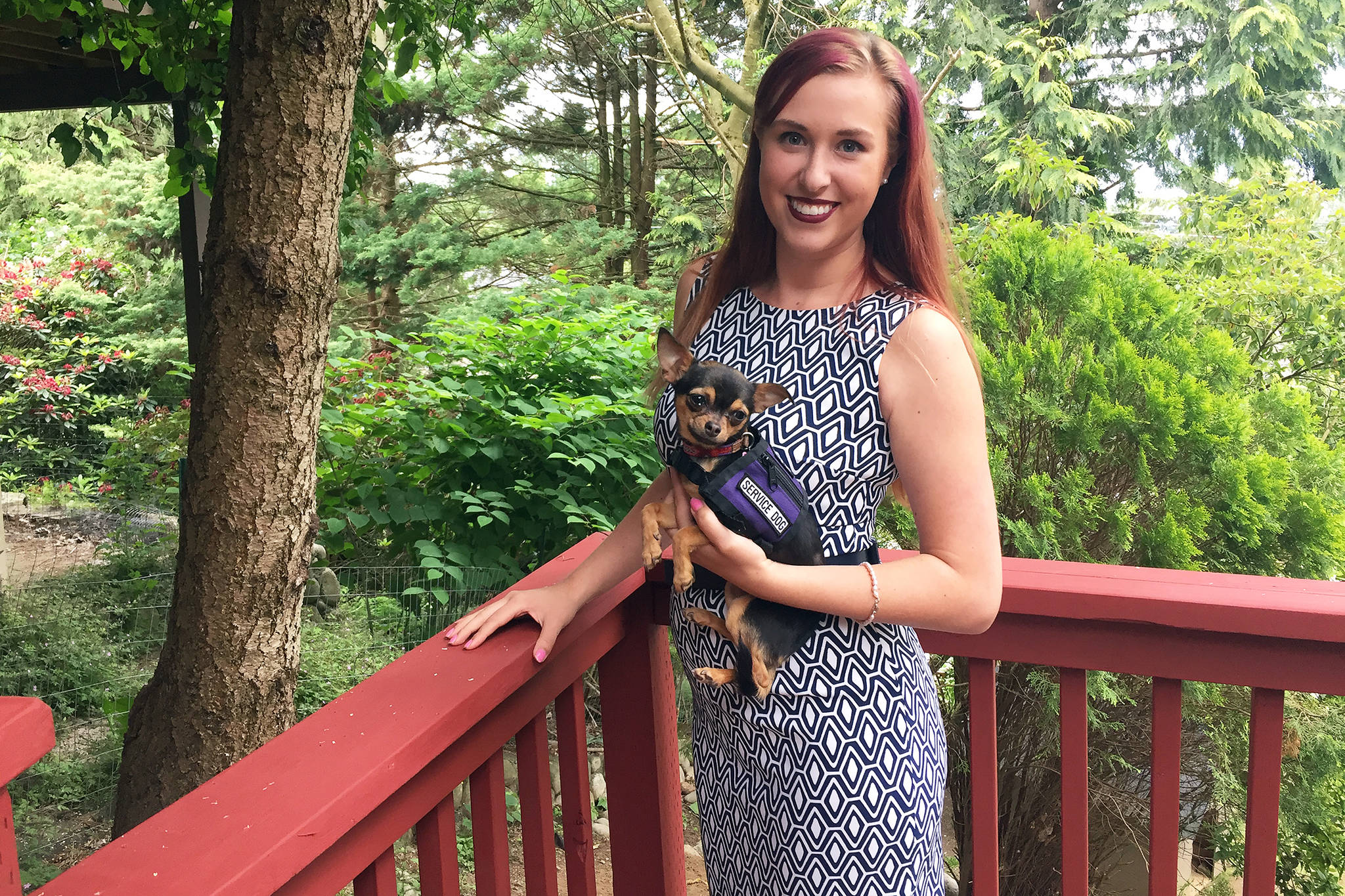 Mission’s Christine Jamieson wants to share her story and inspire others. She is competing in this year’s Miss BC competition. / Kevin Mills Photos