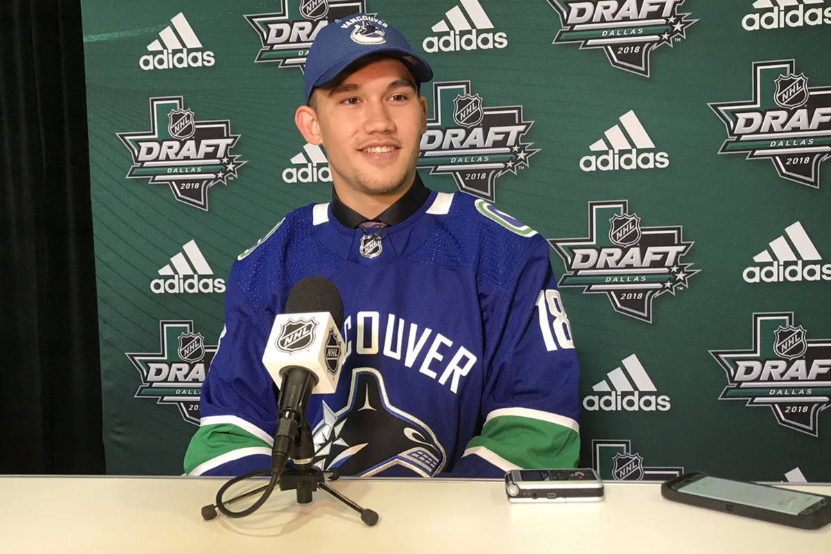 Jett Woo. (@canucks/Twitter)