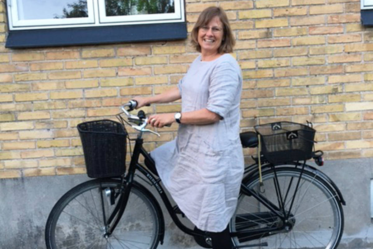 Malene Foyd, the winner of Bike to Work and School Week, will get to tour Portugal on a cycling trip for two. Photo contributed