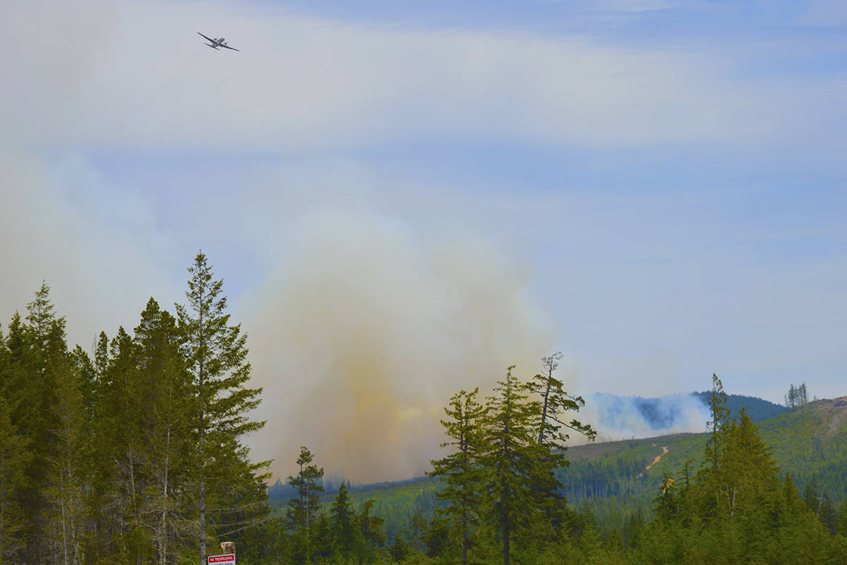 No evacuations planned due to wildfire near Sooke