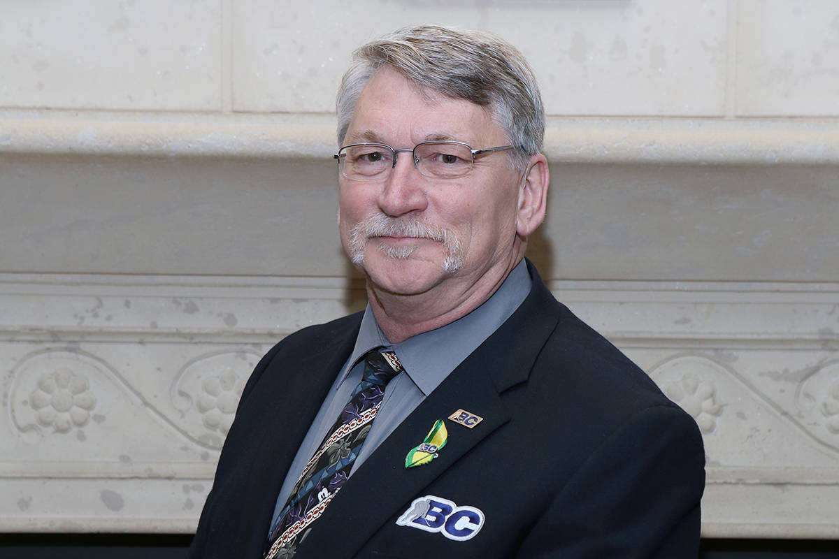 Bill Greene of Falkland has been elected the new chairman of the board for BC Hockey. (Photo Submitted)
