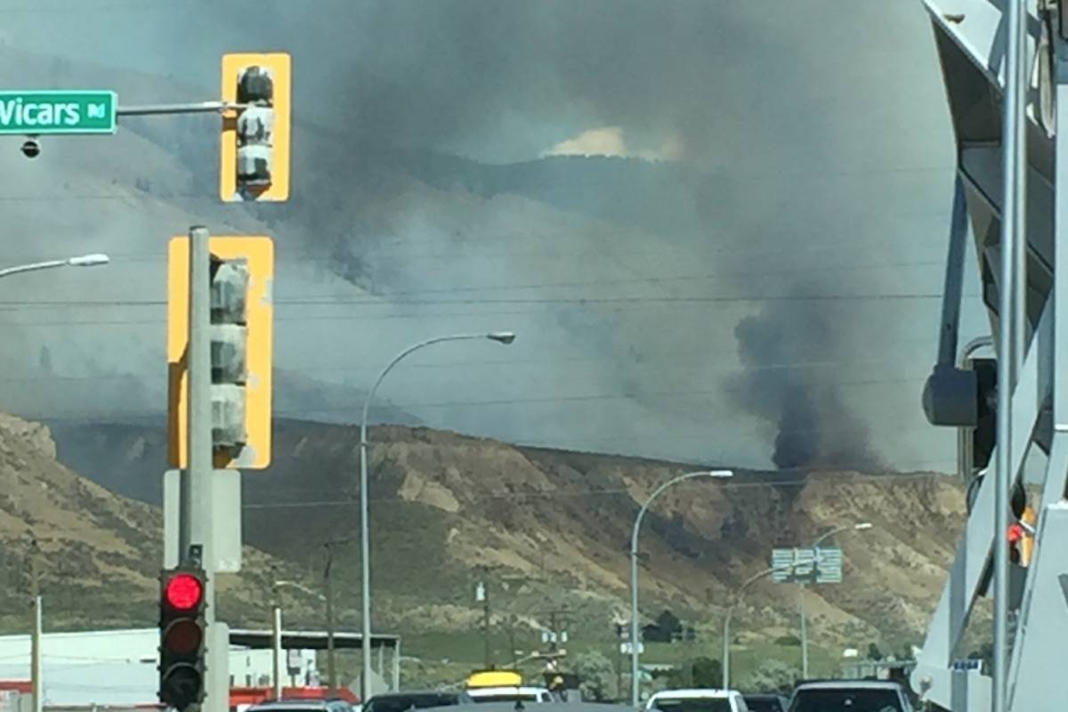 Updated: Evacuation order given as Kamloops wildfire grows to 200 hectares