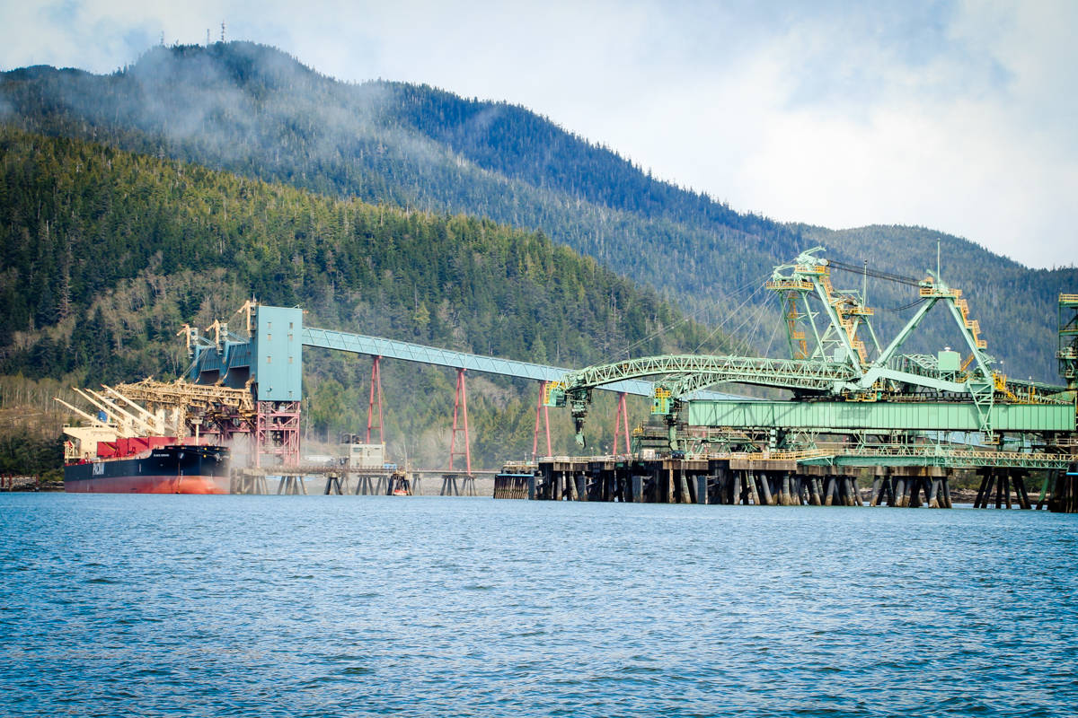 Ridley Terminals Inc. in Prince Rupert, B.C., is up for sale in the fall. (Shannon Lough / The Northern View)