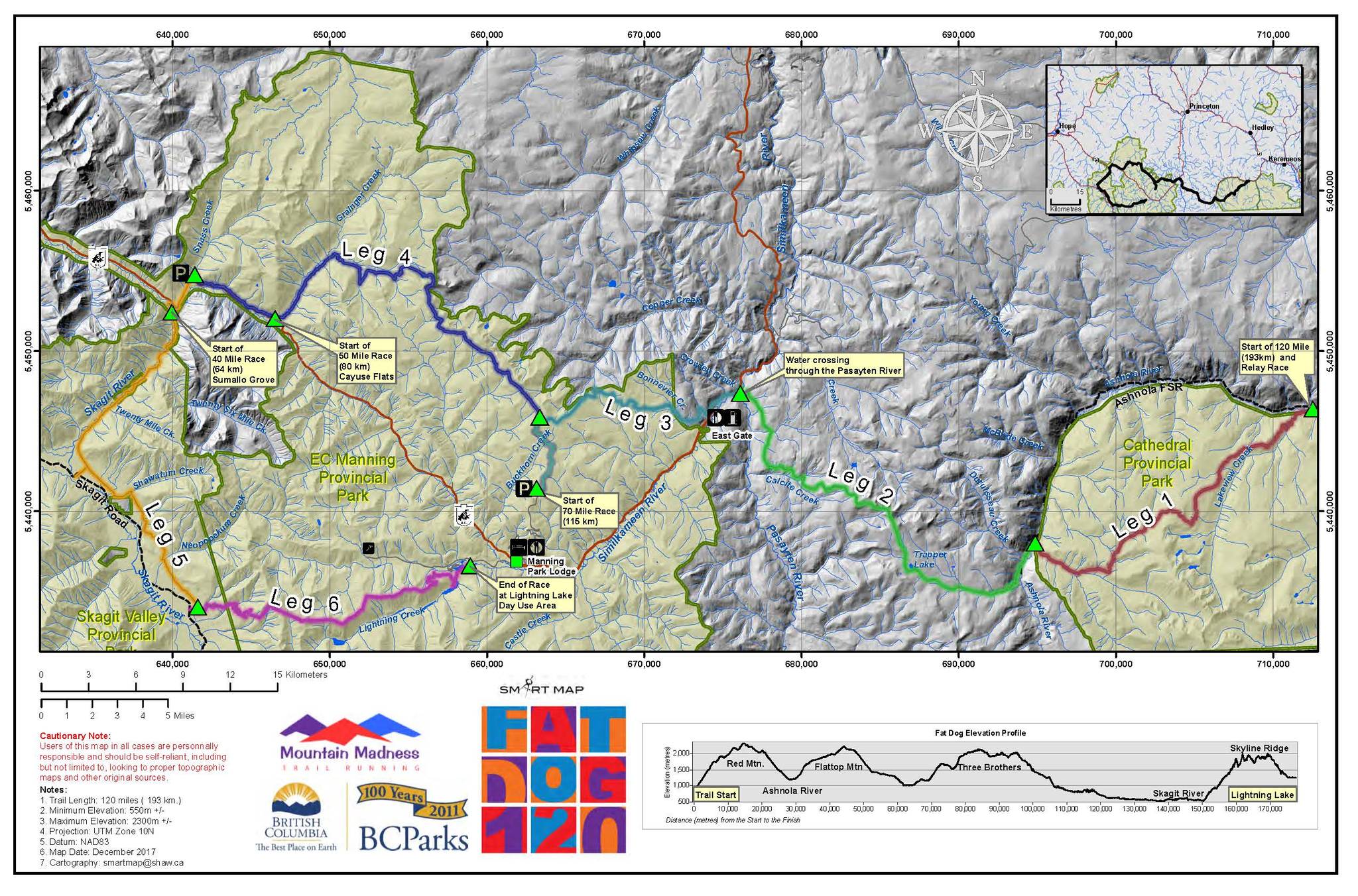 Ultramarathon through B.C.’s Cascade Mountains cancelled due to wildfires