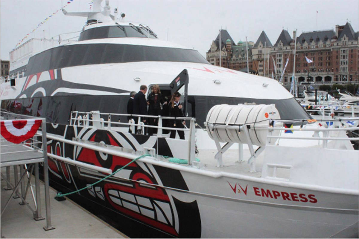 V2V ferry service to add daily trips from Vancouver to Victoria for fall