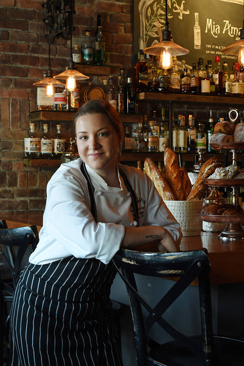 Sophie Fenlon, Executive Chef at Vis a Vis Bouchon Bar and the Penny Farthing Public House. (Don Denton/Boulevard Magazine)