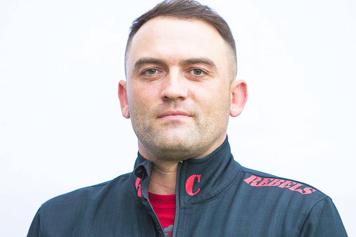 Rebels Head Coach Charly Cardilicchia has been suspended for three games. (Photo courtesy of Westshore Rebels - Facebook)
