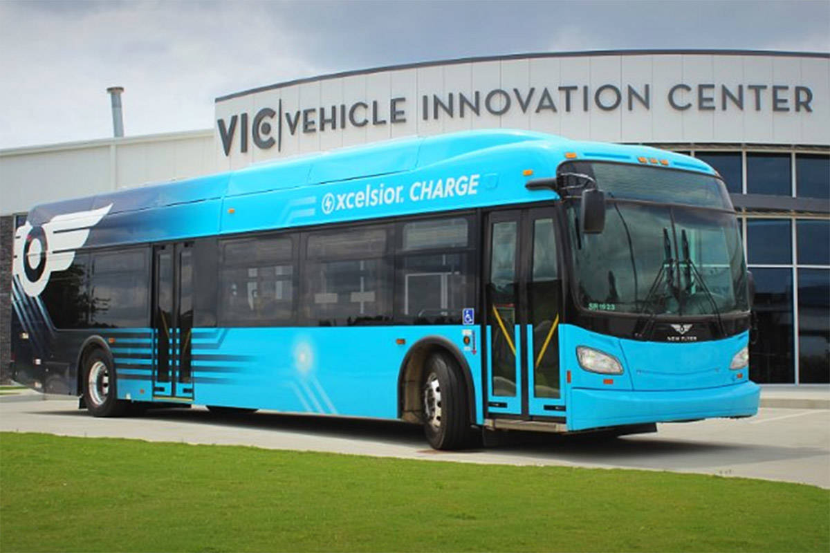 BC Transit tests second electric bus on Victoria streets
