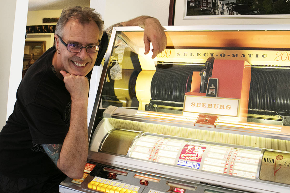 Stephen Hatfield, who has called Esquimalt home for over a decade, says his career in music was a “series of flukes” invoked by piano lessons from his parents when he was a kid. Kristyn Anthony/VICTORIA NEWS