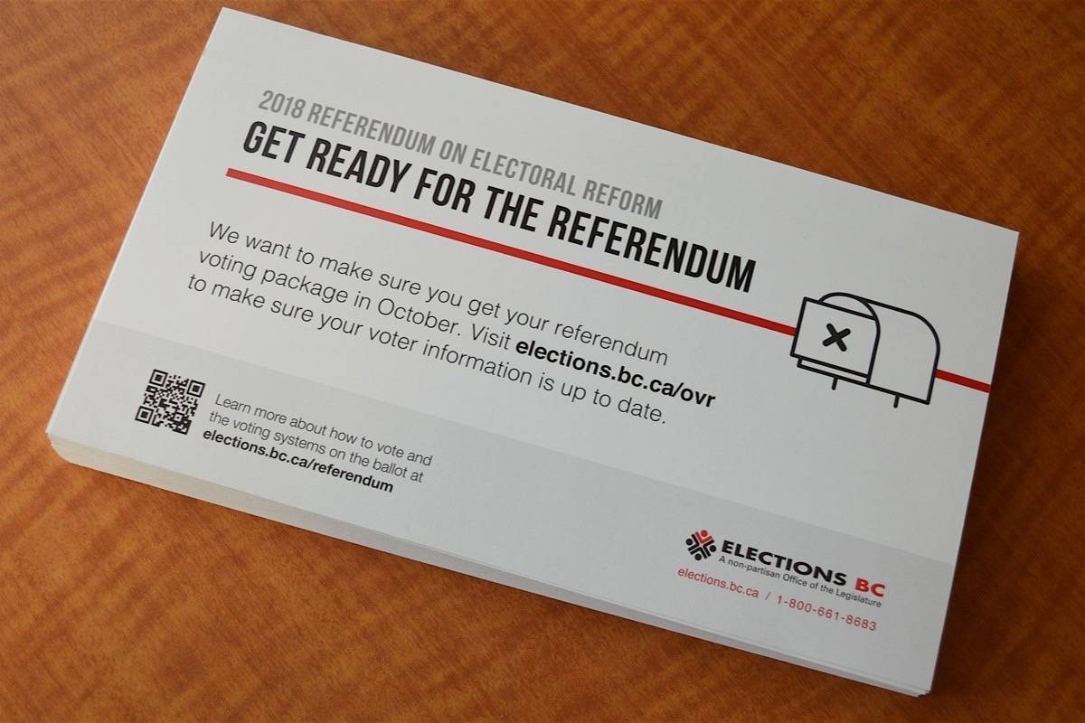 Notification cards are in the mail this month. (Elections BC)