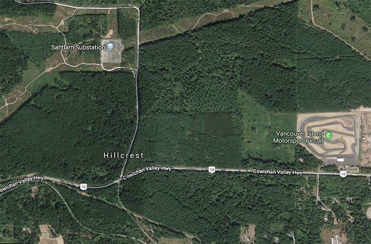 The accident occurred in the 7000 block of Hillcrest Road on Sunday evening, police say. (submitted)