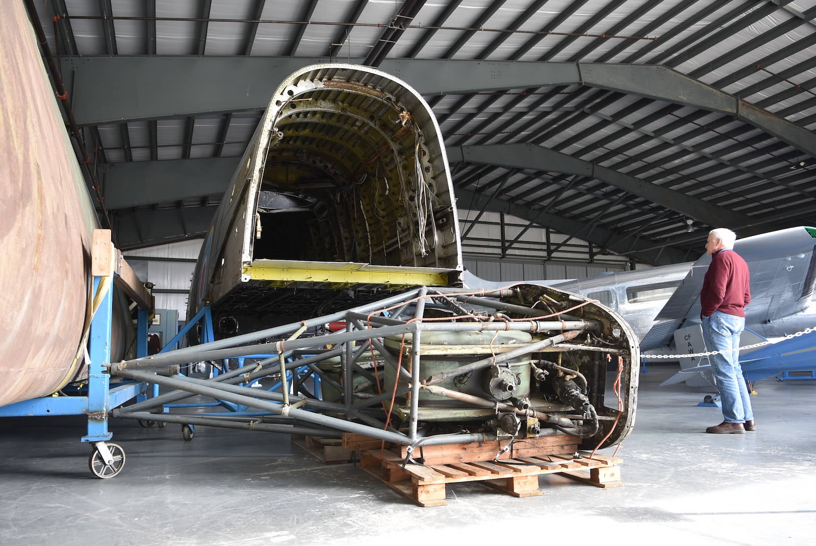 B.C. Aviation Museum starts challenging restoration of Lancaster Bomber
