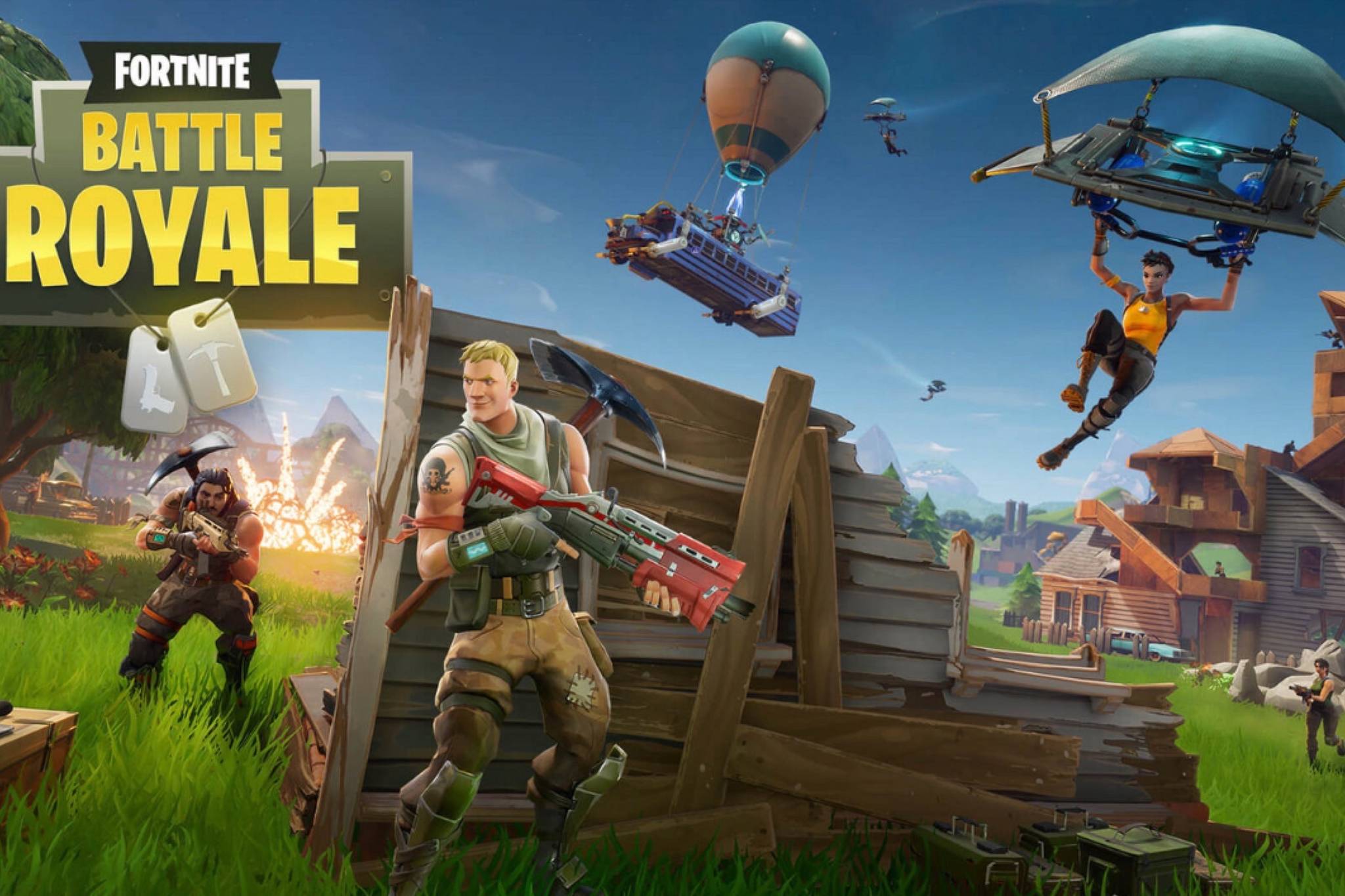 Fortnite, created by Epic Games, has become the cause for the Canucks to enforce a video game ban on the road (via flickr/@BagoGames).