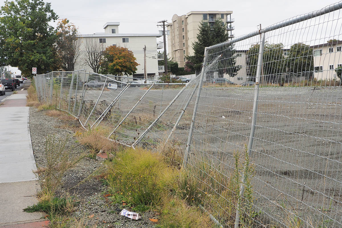 Property at 250 Terminal Ave. that has been purchased by the provincial government and will be used in the short term for temporary supportive housing. NEWS BULLETIN file photo