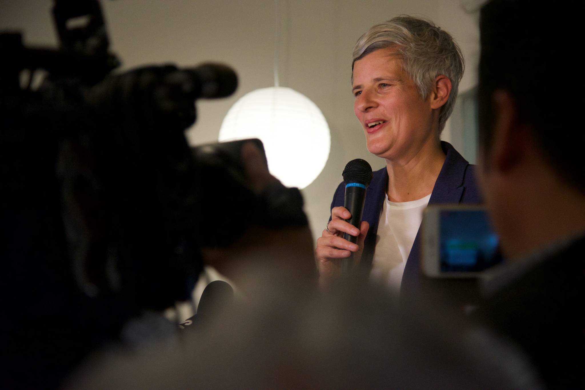 Lisa Helps has been re-elected as mayor of Victoria. (Black Press)