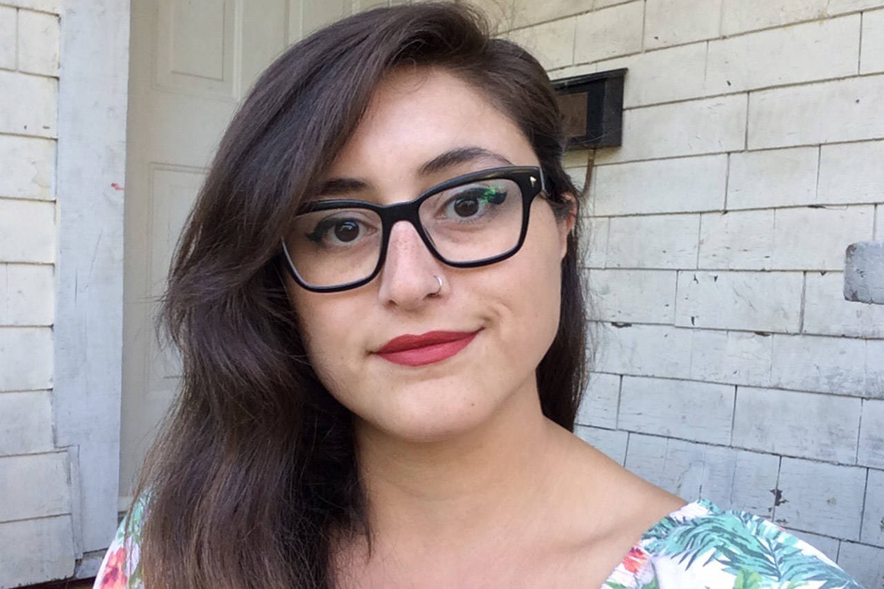 Lucia Espino recently moved a couple block, shifting from Victoria to Saanich, and as a result was unable to vote for either municipality. (File contributed/Lucia Espino)