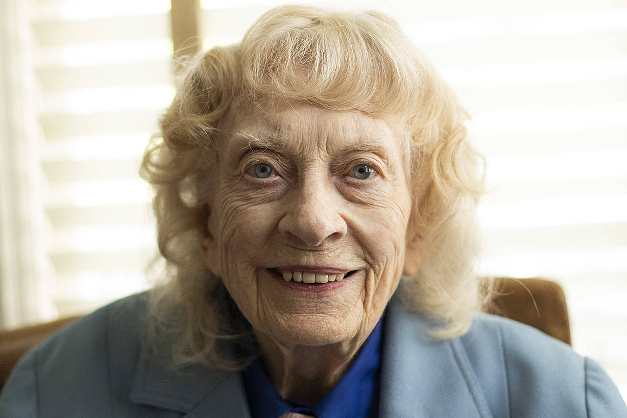 Constance Isherwood is the oldest practicing lawyer in B.C. (Arnold Lim/Black Press)