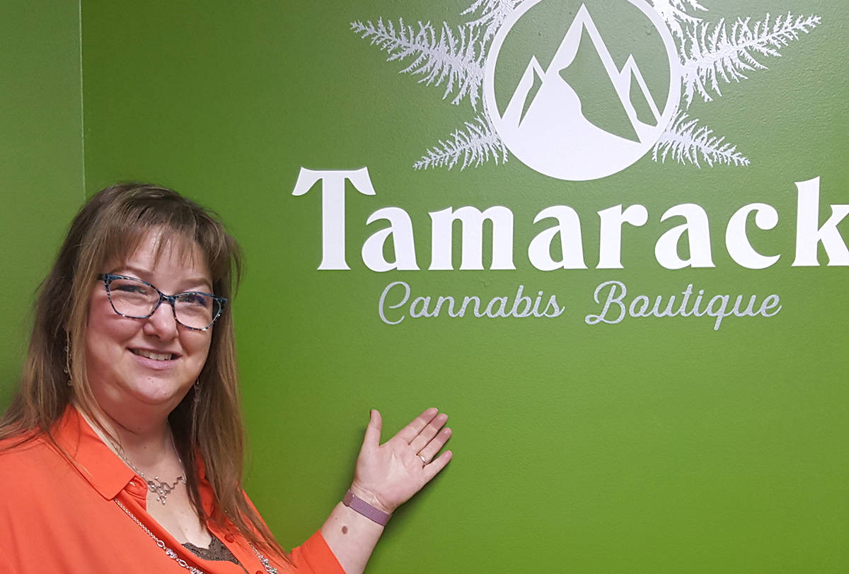 Tamara Duggan, co-owner of Tamarack Cannabis Boutique in Marysville. Submitted file.                                Tamara Duggan, co-owner of Tamarack Cannabis Boutique in Marysville. Submitted file.
