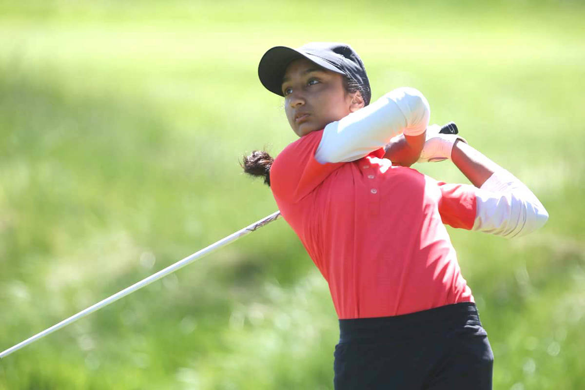 Cindy Koira, who attends Stelly’s Secondary, says she’d like to see a golf program implemented as part the athletics program at the school. (Contributed/Shubha Hosalli Koira)