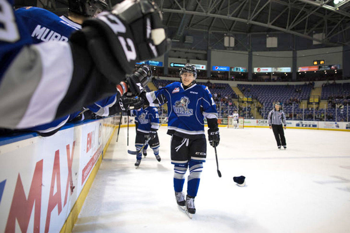 Victoria Royals defeat Portland Winterhawks 7-4 in first of two-game set. (Jay Wallace photo)