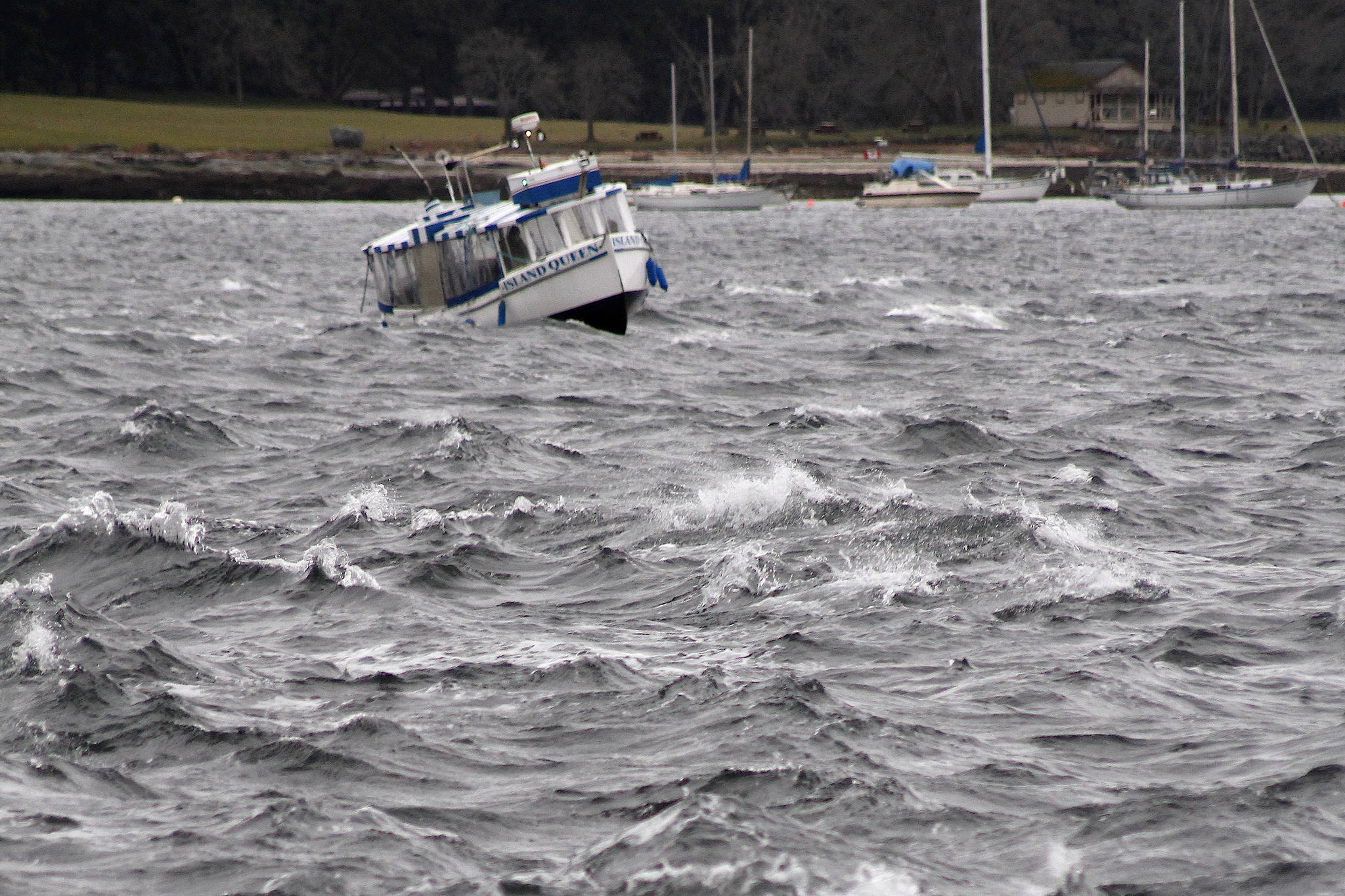 FILE photo of wind conditions near Nanaimo (Black Press Media files)