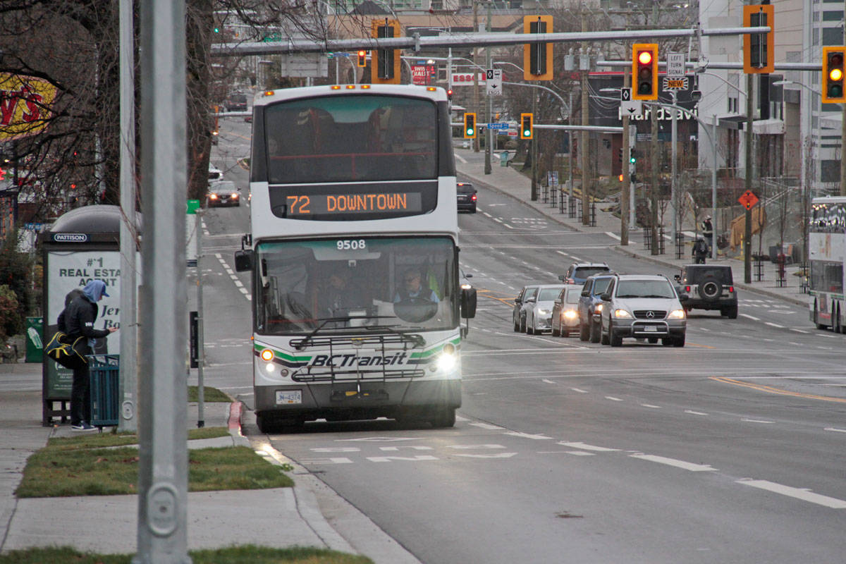 BC Transit will implement new enhancements in September 2019. (File photo)