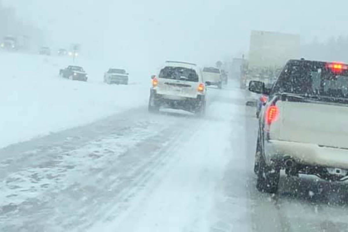 30-car pileup, keeps emergency crews busy as Alberta hit with heavy snow