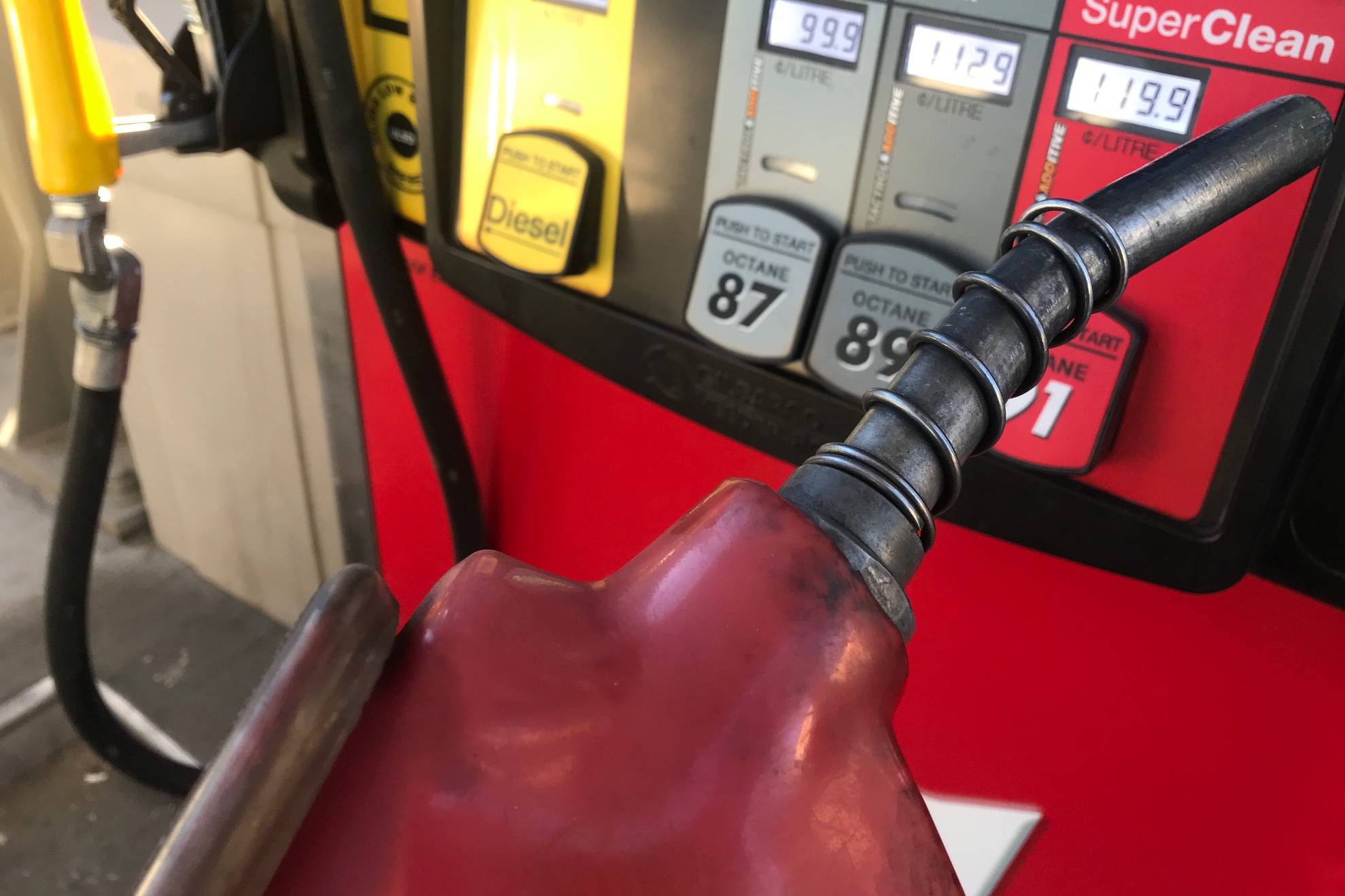 Gas sells for under $1/litre in one B.C. community