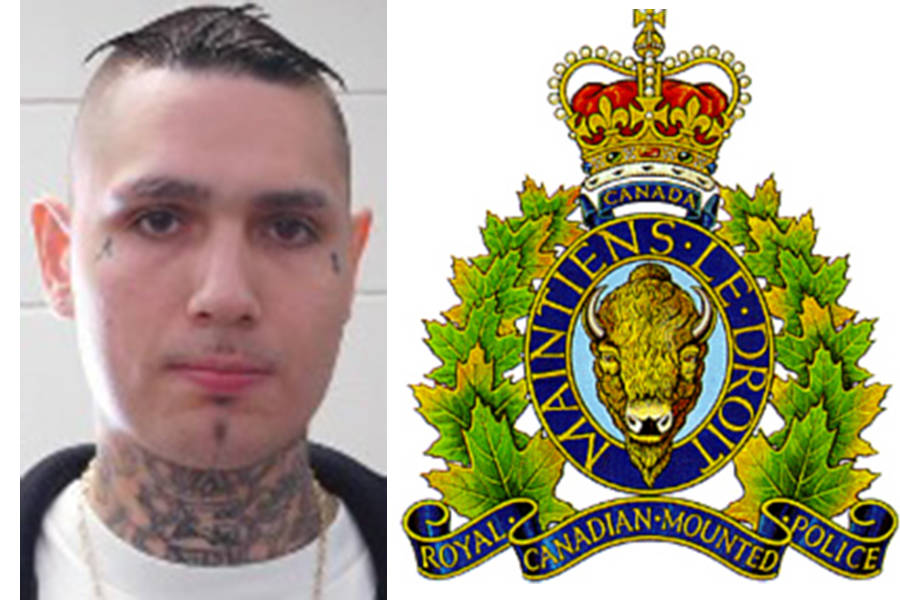 Rourke Desmanche, 29, was convicted of killing his 10-week-old baby in Ontario in 2010. He was out on parole in Chilliwack and is wanted by Corrections Canada for an alleged violation of that parole. (CrimeStoppers)
