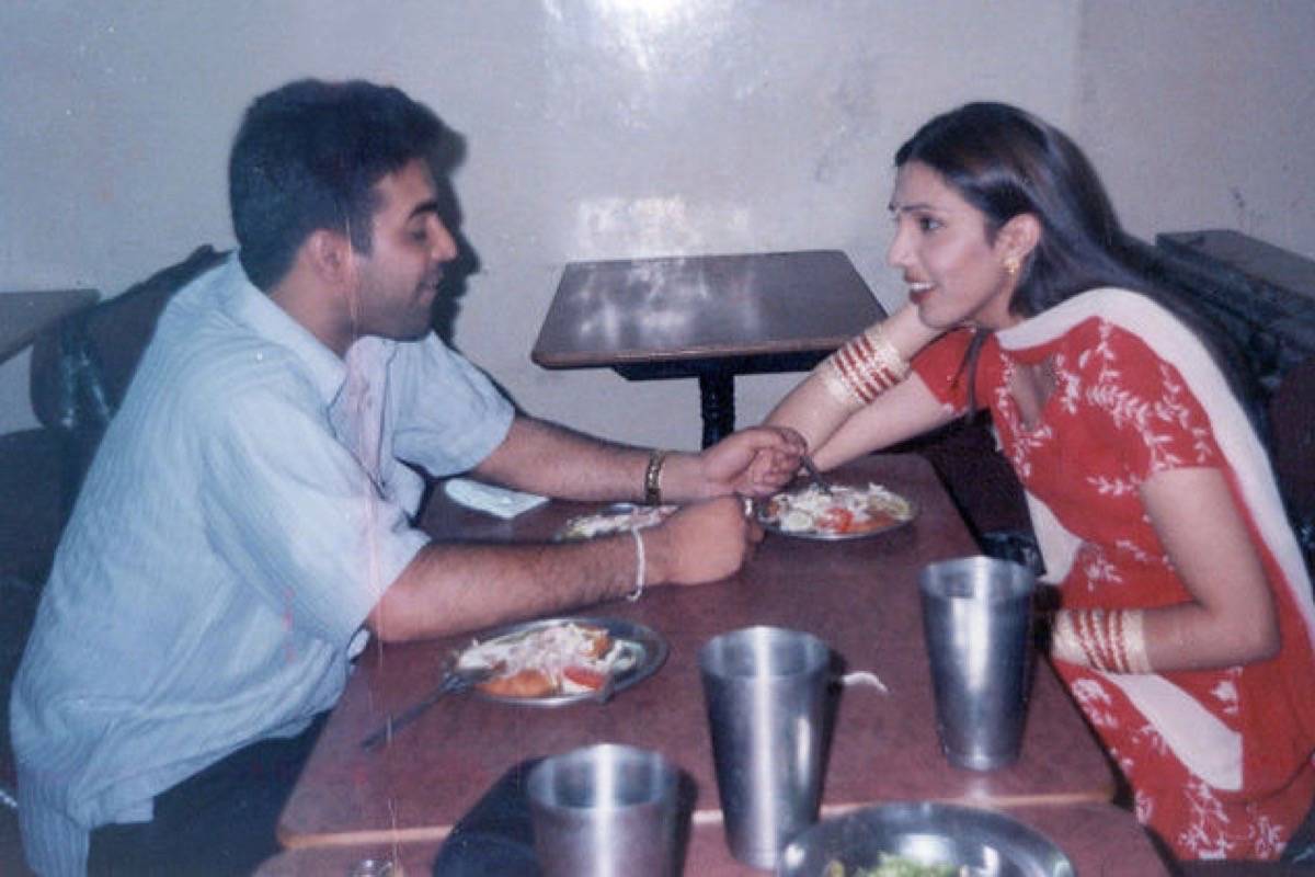 Husband Mithu and Jassi Sidhu in undated photo. (THE NEWS/files)