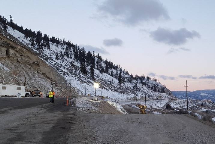 Shorter detour for Highway 97 commuters in the Okanagan
