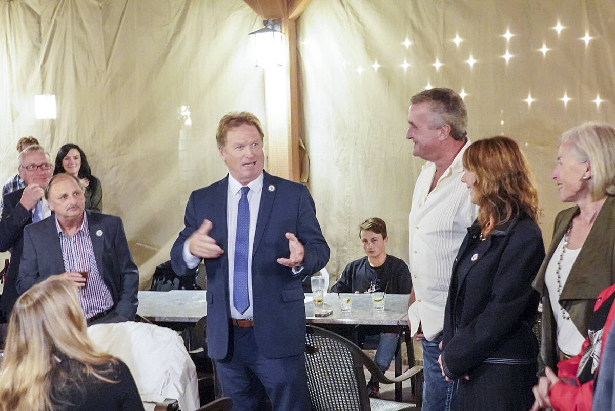 Langford Mayor Stew Young thinks high taxes are to blame for the increase in the number of people still living with one or more parent. (Spencer Pickles/News staff)
